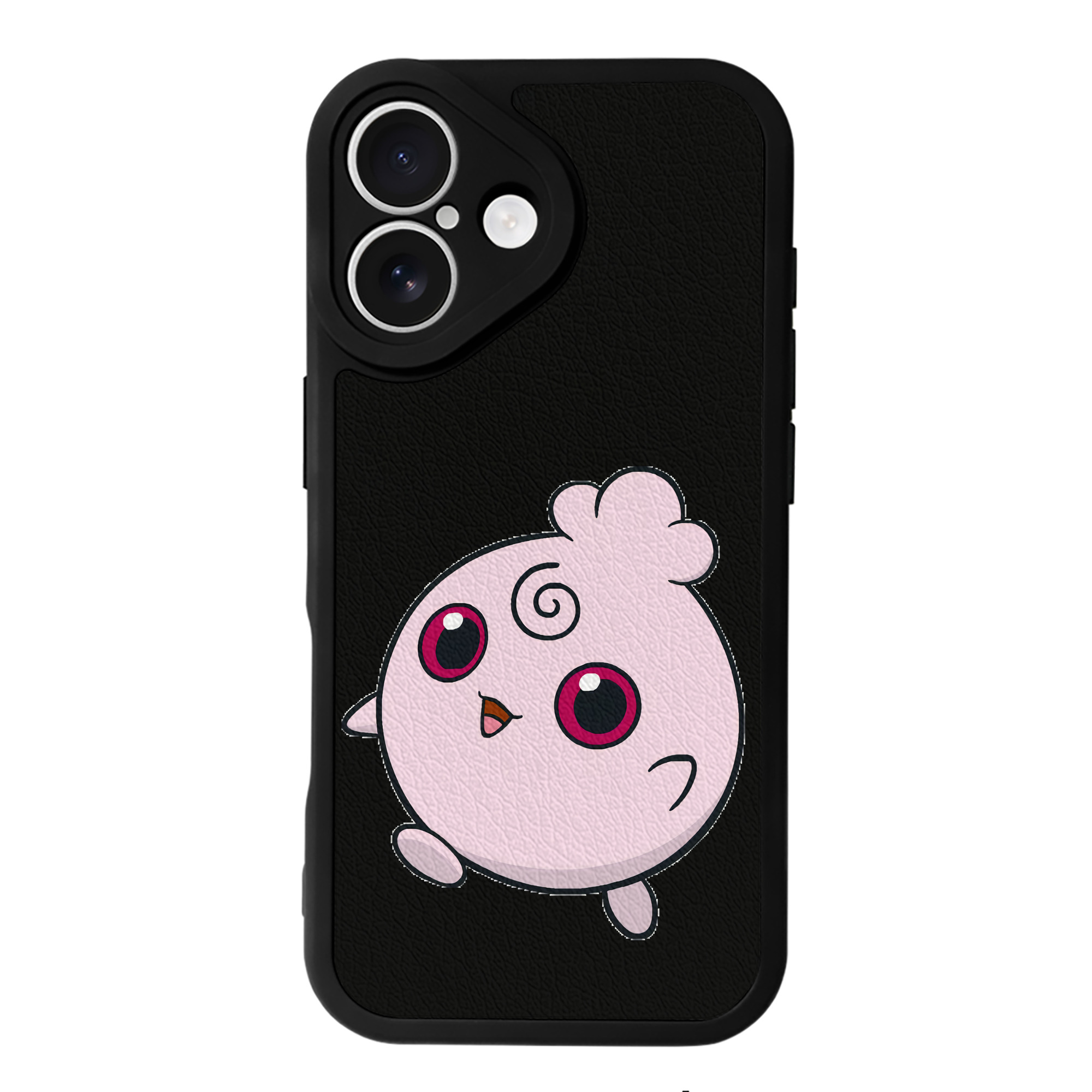 （画像用） ポケットモンスター Pokémon 【iPhone 16シリーズ対応】シリコンスマホケース（レザー調） 材質：シリコン